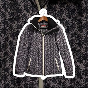 Karbon Women's Black and Purple Ski Jacket